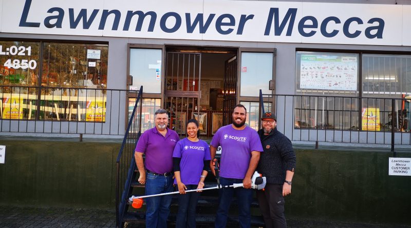 Thanks Lawnmower Mecca for supporting our new Den!